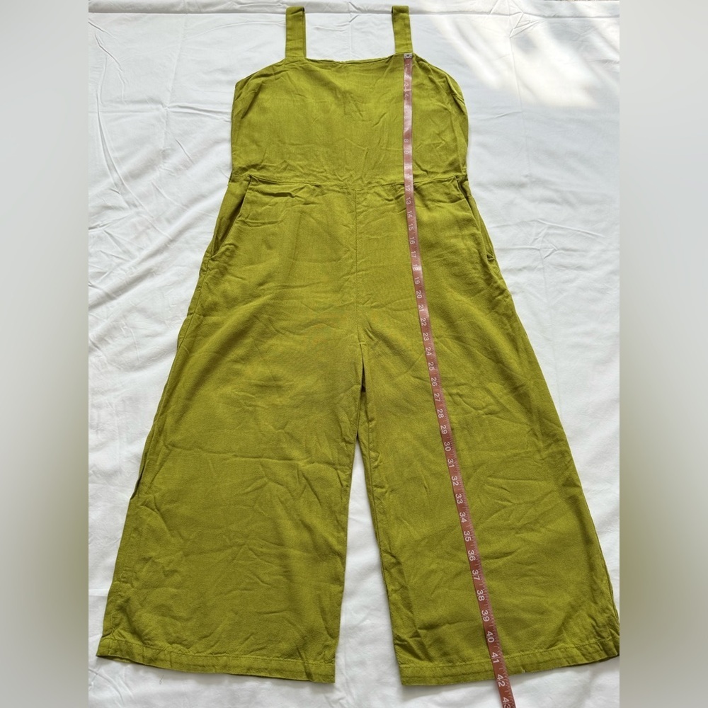 Monteau Los Angeles Women’s XL Jumpsuit Lime Green Trendy Casual Fashion Top - Picture 14 of 14